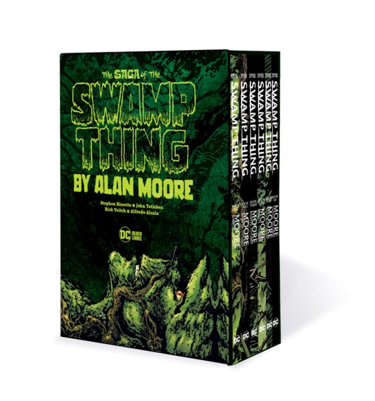 Book cover of: Saga of the Swamp Thing Box Set. By: Alan Moore