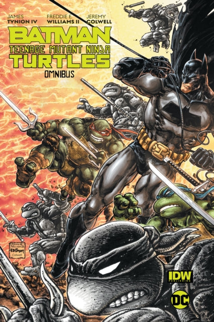 Book cover of: Batman/Teenage Mutant Ninja Turtles Omnibus. By: James Tynion IV