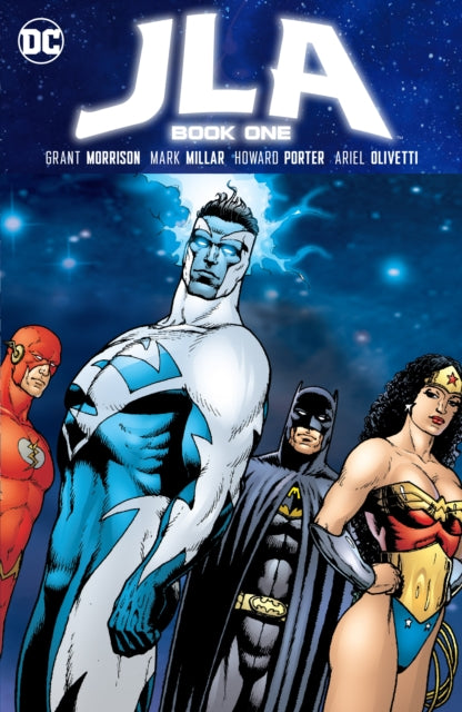 Book cover of: JLA Book One. By: Grant Morrison