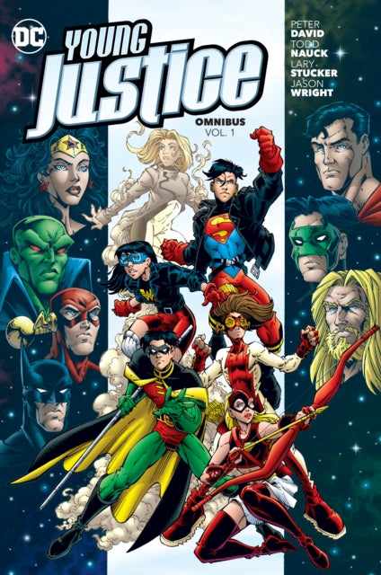 Book cover of: Young Justice Omnibus Vol. 1. By: Peter David