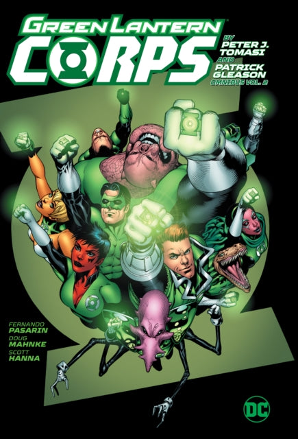 Book cover of: Green Lantern Corps by Peter J. Tomasi and Patrick Gleason Omnibus Vol. 2. By: Peter Tomasi