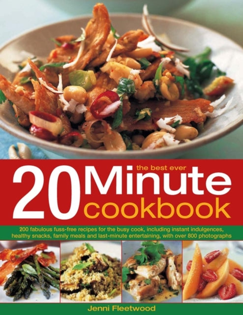 Book cover of: Best-ever 20 Minute Cookbook. By: Jenni Fleetwood