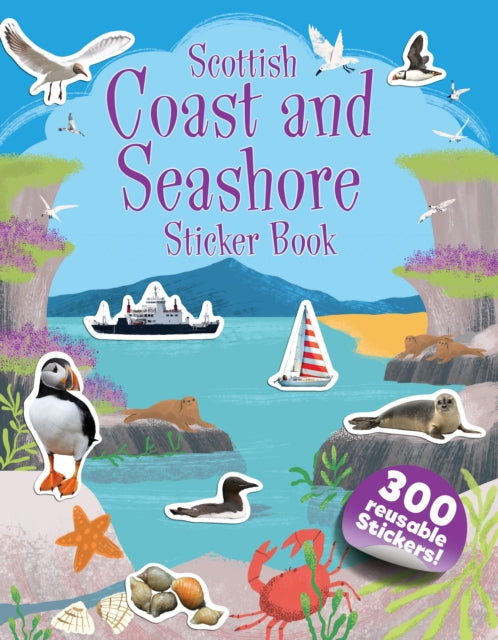 Book cover of: Scottish Coast and Seashore Sticker Book