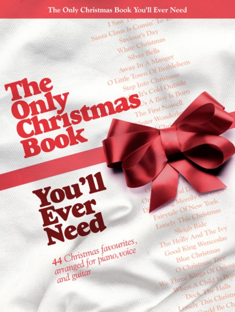 Book cover of: Only Christmas Book You'll Ever Need