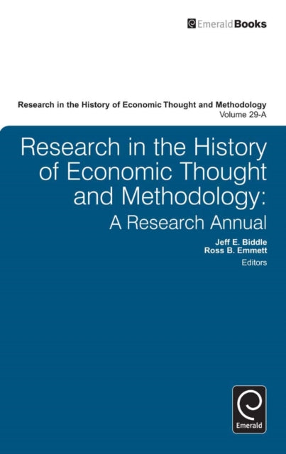 Book cover of: Research in the History of Economic Thought and Methodology. By: Ross B. Emmett