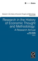 Book cover of: Research in the History of Economic Thought and Methodology. By: Ross B. Emmett