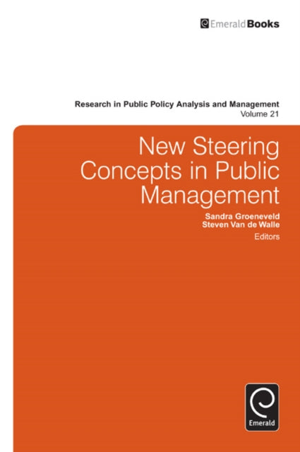 Book cover of: New Steering Concepts in Public Management. By: Steven Van De Walle