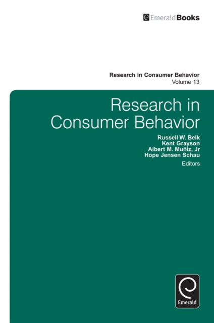 Book cover of: Research in Consumer Behavior. By: Russell W. Belk