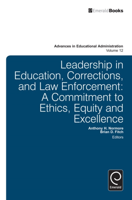Book cover of: Leadership in Education, Corrections and Law Enforcement