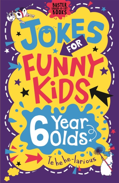 Book cover of: Jokes for Funny Kids: 6 Year Olds. By: Andrew Pinder