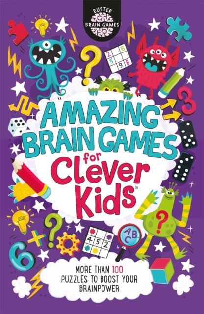 Book cover of: Amazing Brain Games for Clever Kids®. By: Gareth Moore