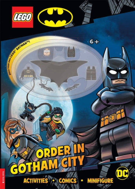 LEGO® Batman™: Order in Gotham City Activity Book  (with LEGO® Batman™ minifigure) 9781780559360 LEGO®