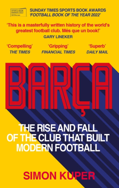 Book cover of: Barca. By: Simon Kuper