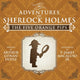 Book cover of: Five Orange Pips - The Adventures of Sherlock Holmes Re-Imagined. By: Arthur Conan Doyle