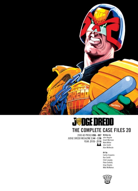 Book cover of: Judge Dredd: The Complete Case Files 20. By: John Wagner