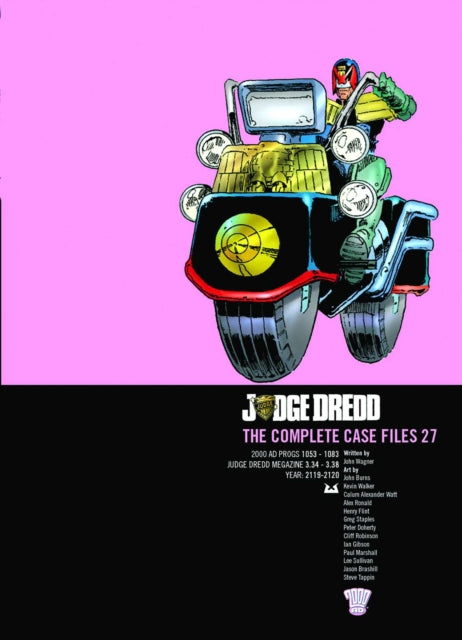 Book cover of: Judge Dredd: The Complete Case Files 27. By: John Wagner