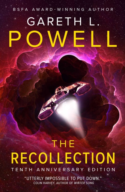 Book cover of: Recollection. By: Gareth L. Powell