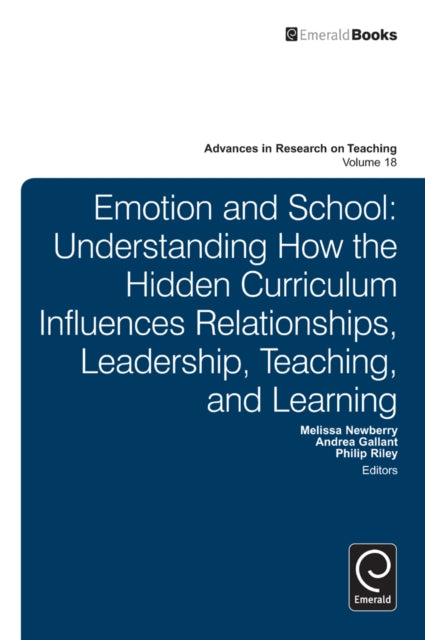 Book cover of: Emotion and School. By: Melissa Newberry