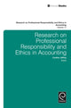 Book cover of: Research on Professional Responsibility and Ethics in Accounting. By: Cynthia Jeffrey