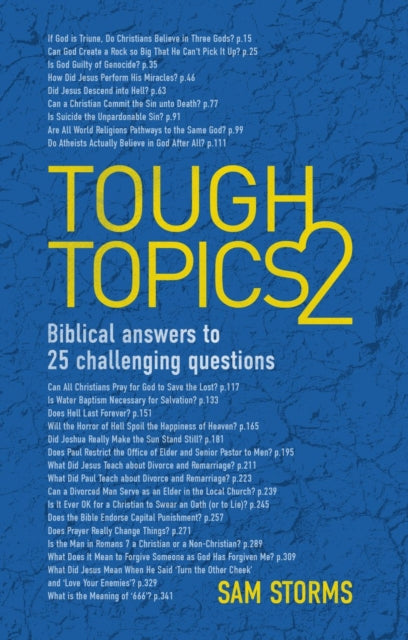 Book cover of: Tough Topics 2. By: Sam Storms