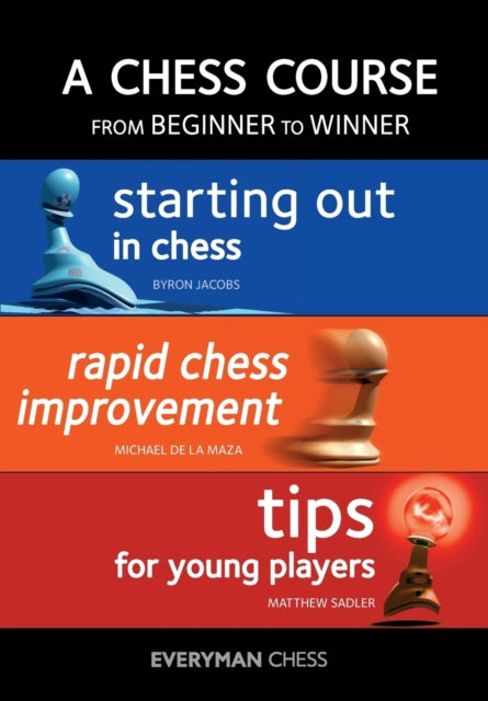 Book cover of: Chess Course, from Beginner to Winner. By: Byron Jacobs