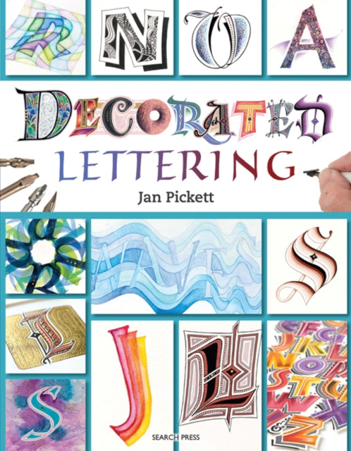 Book cover of: Decorated Lettering. By: Jan Pickett