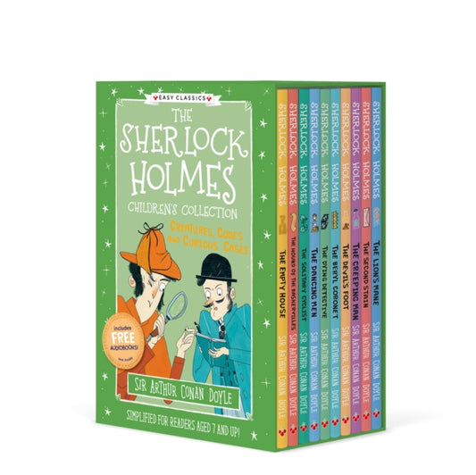 Book cover of: Sherlock Holmes Children’s Collection: Creatures, Codes and Curious Cases - Set 3