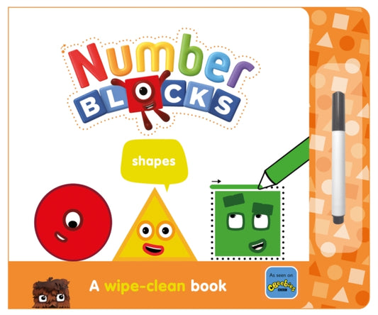 Numberblocks Shapes: A Wipe-Clean Book 9781782269557 Sweet Cherry Publishing