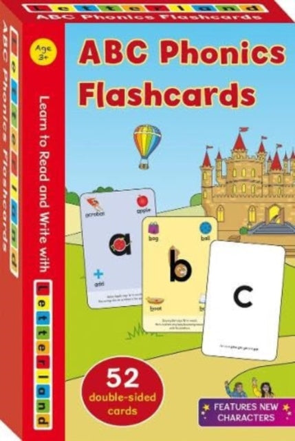 Book cover of: ABC Phonics Flashcards