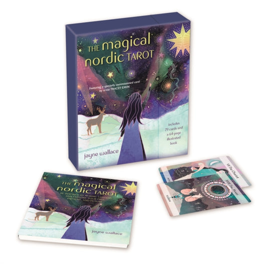 Book cover of: Magical Nordic Tarot. By: Jayne Wallace