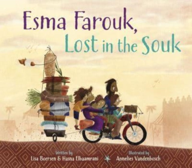 Book cover of: Esma Farouk, Lost in the Souk. By: Lisa Boersen