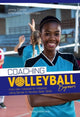 Book cover of: Coaching Volleyball Beginners. By: Jimmy Czimek