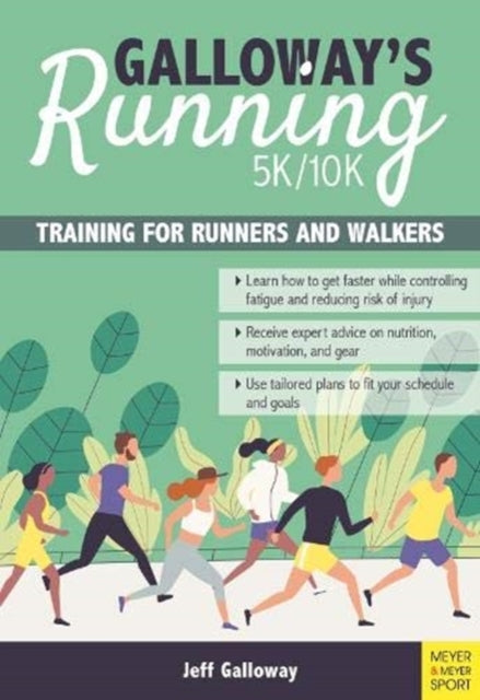 Book cover of: Galloway`s 5K/10K Running (4th edition). By: Jeff Galloway