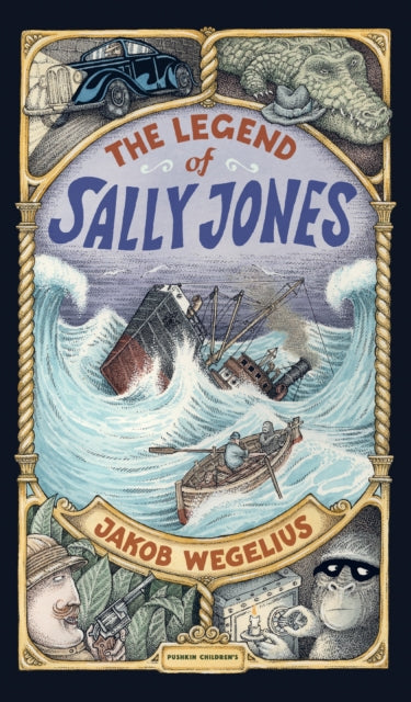 Book cover of: Legend of Sally Jones. By: Jakob Wegelius