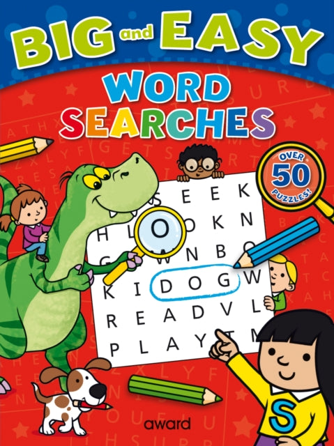 Book cover of: Big and Easy Word Searches: Dinosaur