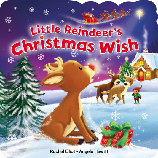 Book cover of: Little Reindeer's Christmas Wish. By: Angela Hewitt