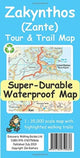 Book cover of: Zakynthos (Zante) Tour & Trail Map