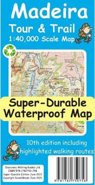 Book cover of: Madeira Tour and Trail Map
