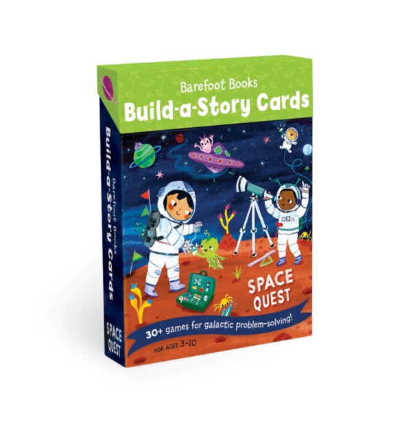 Book cover of: Build-a-Story Cards: Space Quest. By: Christiane Engel