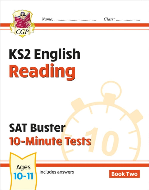 Book cover of: KS2 English SAT Buster 10-Minute Tests: Reading - Book 2 (for the 2026 tests)