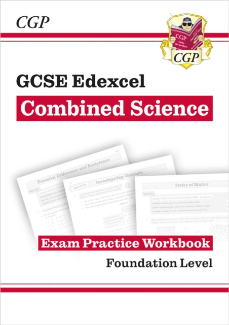 Book cover of: GCSE Combined Science Edexcel Exam Practice Workbook - Foundation (answers sold separately). By: CGP Books