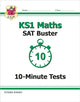 Book cover of: KS1 Maths SAT Buster: 10-Minute Tests. By: CGP Books