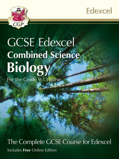 Book cover of: GCSE Combined Science for Edexcel Biology Student Book (with Online Edition)