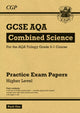Book cover of: GCSE Combined Science AQA Practice Papers: Higher Pack 1