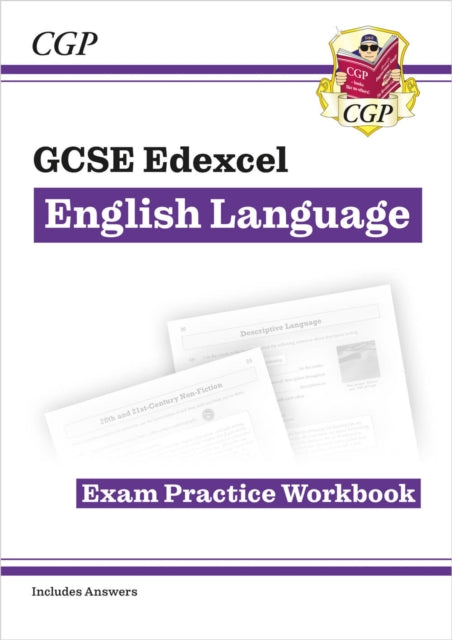 Book cover of: GCSE English Language Edexcel Exam Practice Workbook (includes Answers)
