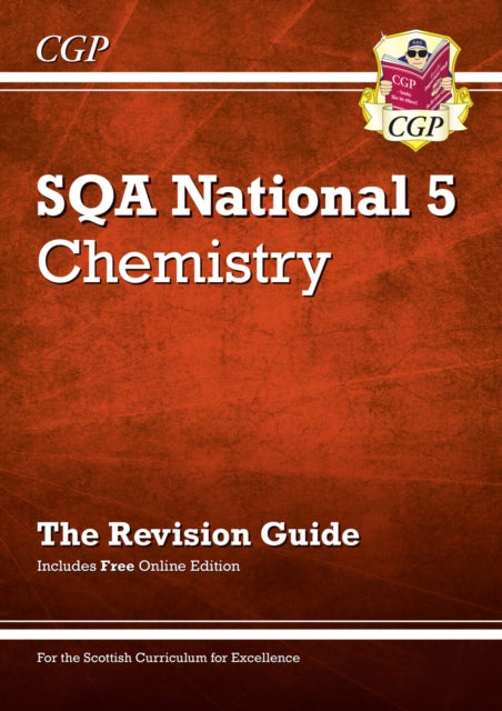 Book cover of: National 5 Chemistry: SQA Revision Guide with Online Edition