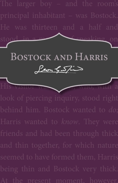 Book cover of: Bostock and Harris. By: Leon Garfield