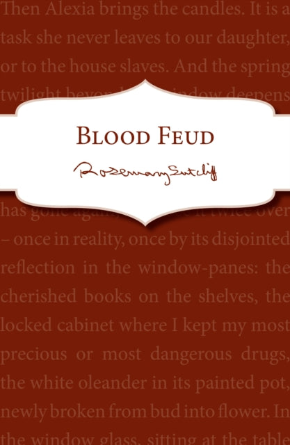 Book cover of: Blood Feud. By: Rosemary Sutcliff