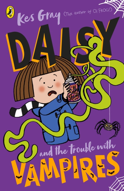 Book cover of: Daisy and the Trouble with Vampires. By: Kes Gray