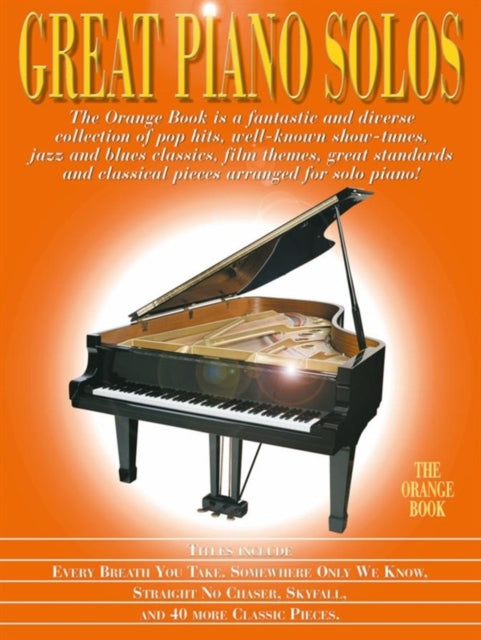Book cover of: Great Piano Solos - The Orange Book